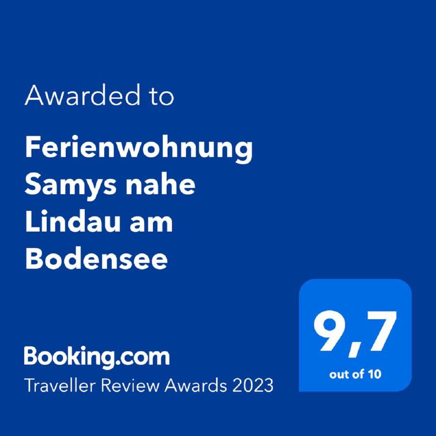 Ferienwohnung Samys Nahe Lindau Am Bodensee Sigmarszell Buitenkant foto